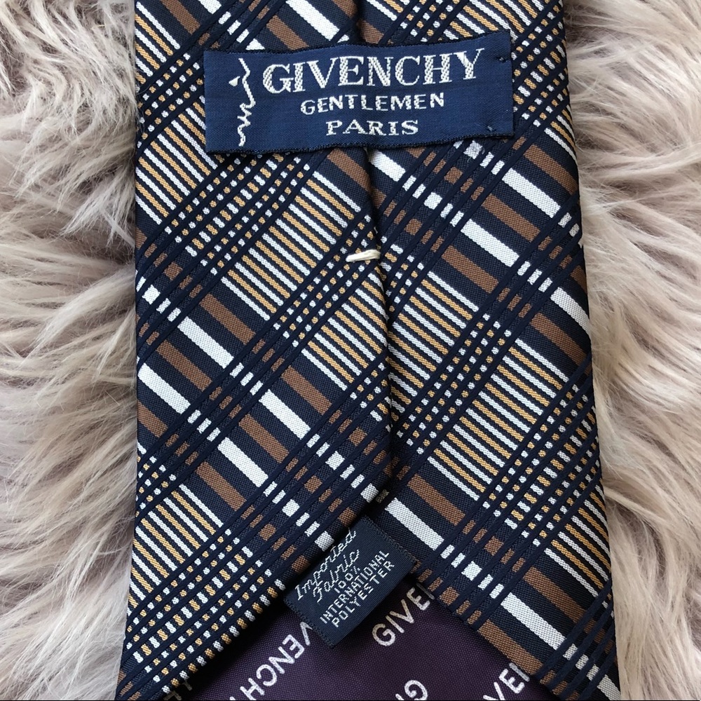Vintage Givenchy 100% Polyester Tie
